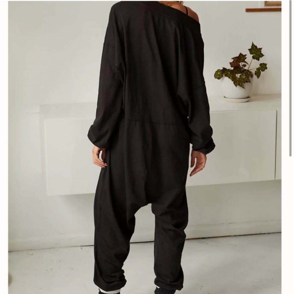 Free People Just Because oversized onesie romper - Picture 3 of 4